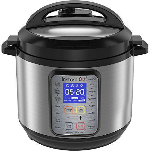 Instant Pot Duo Plus 9-in-1 Multi-Use Programmable Pressure Cooker, Slow Cooker, 6 Quart | 1000W