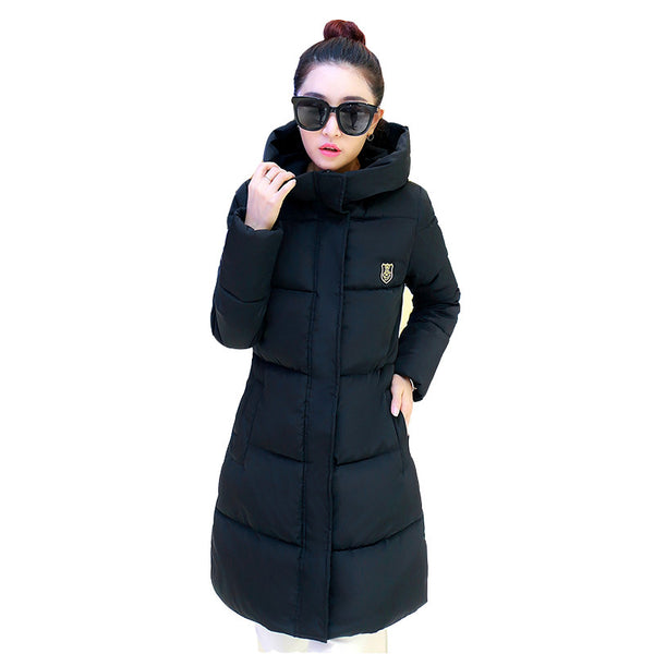 2016 New Winter Women Long Warm Cultivate One's Morality Upset Down Jacket Have Big Yards Fashion Coat Female Padded Parka